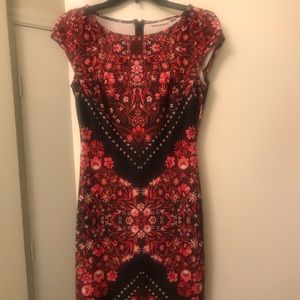 Colorful sheath dress